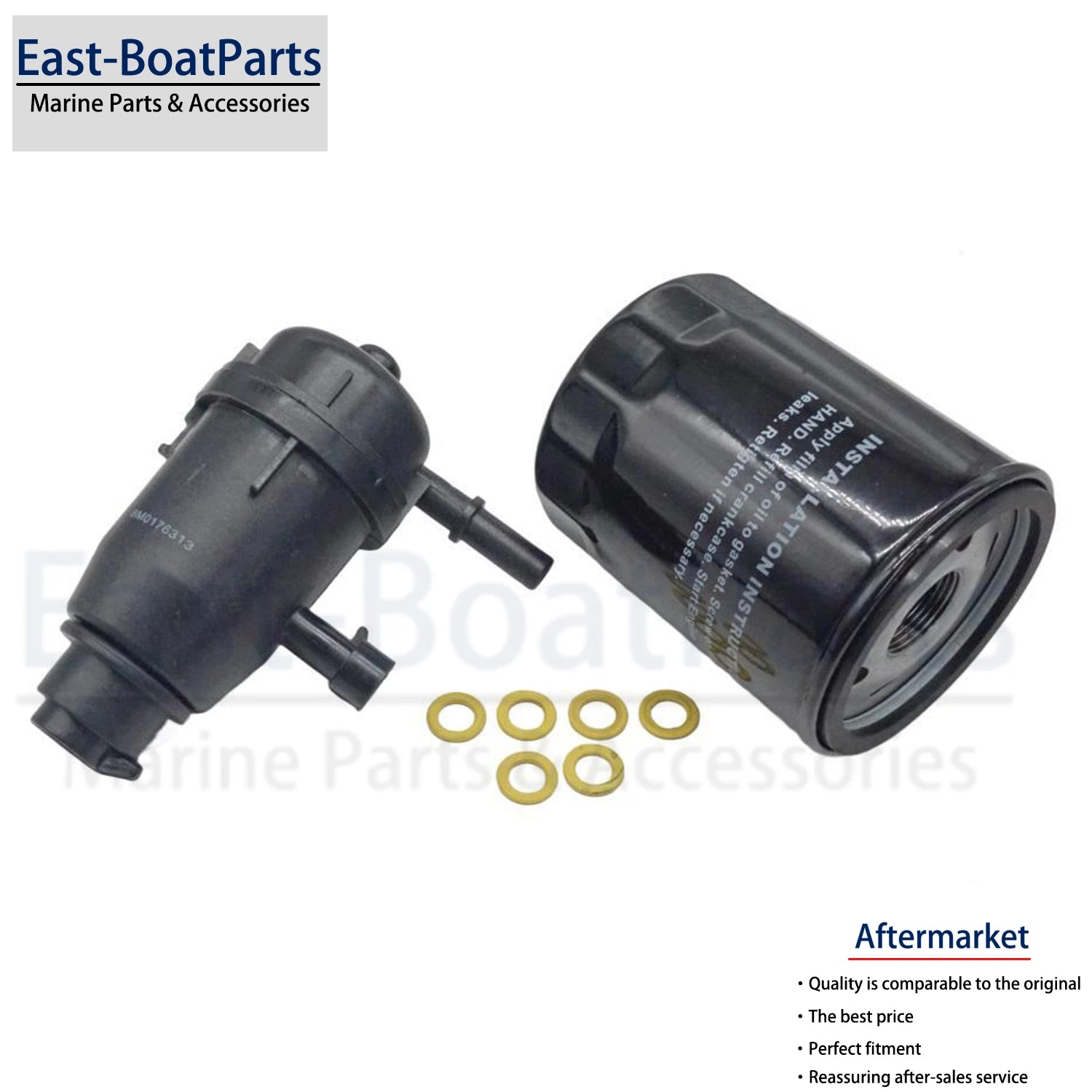 Fuel Filter Service Kit for Mercury 175-300 V-6 V-8 (35-8M0106635)