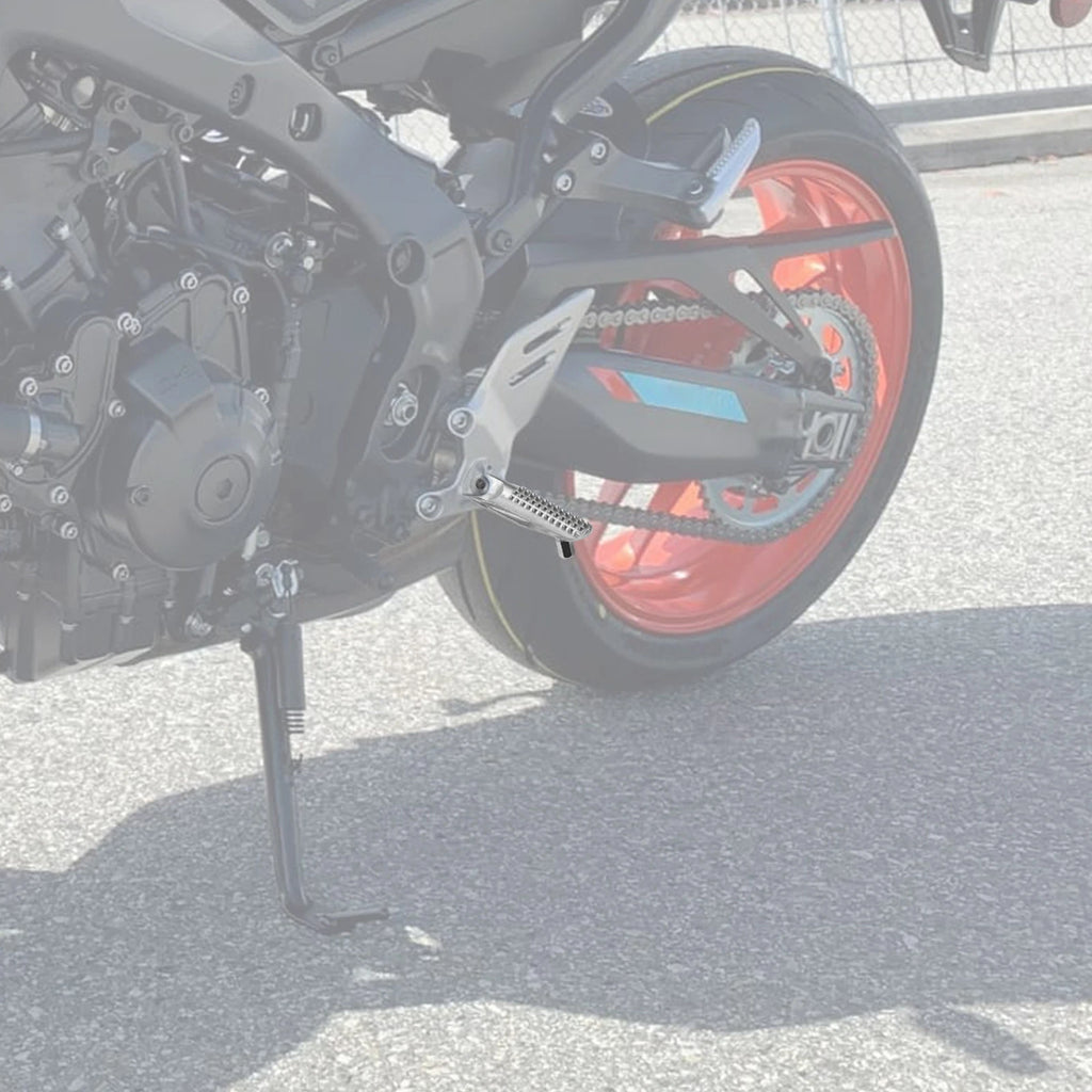 Driver Footpegs Footrests for Yamaha MT09 (2021–2025), XSR900 (2022–2024), YZF R7 (2022–2025)