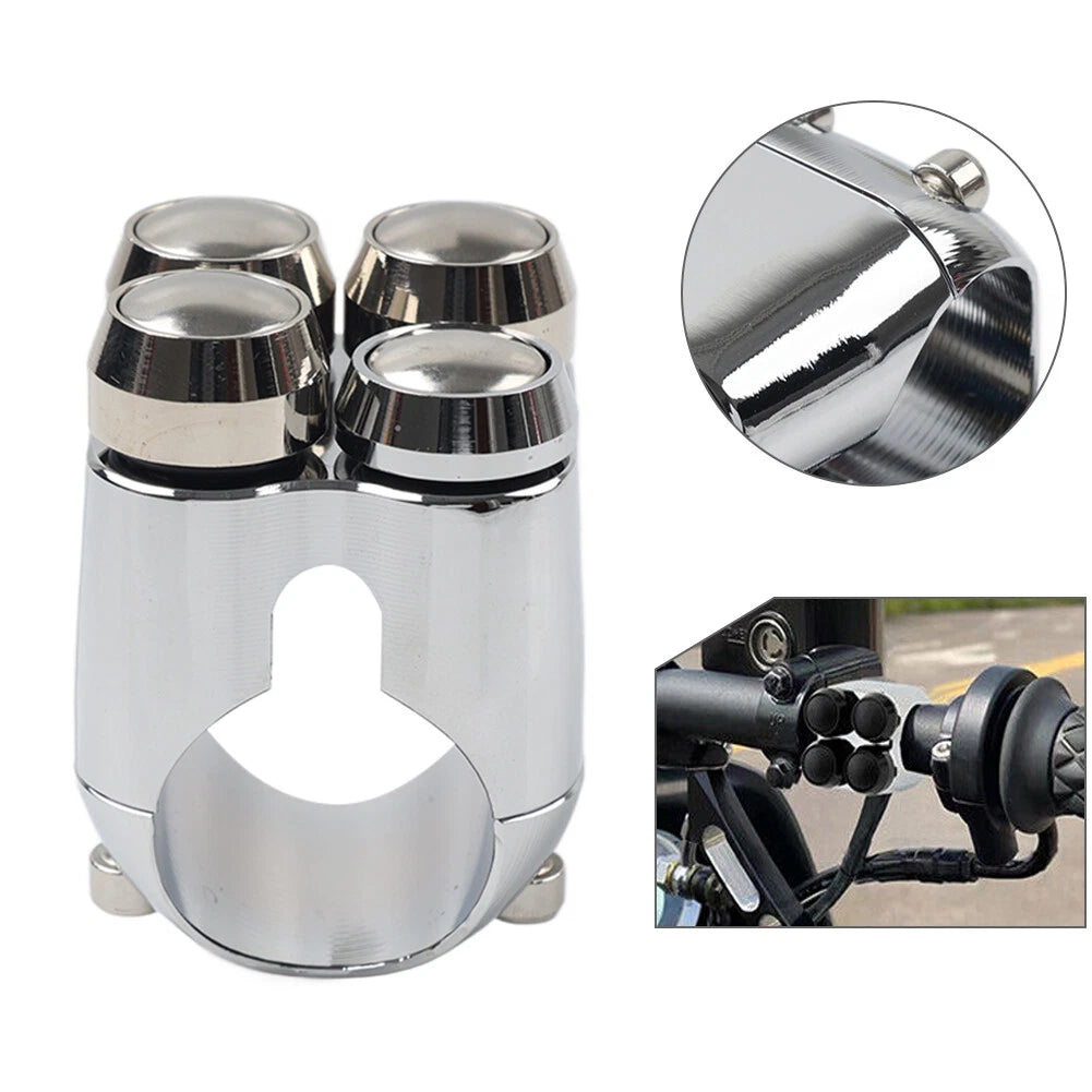 Handlebar Horn Turn Signal Light Control Switch for Harley Bobber