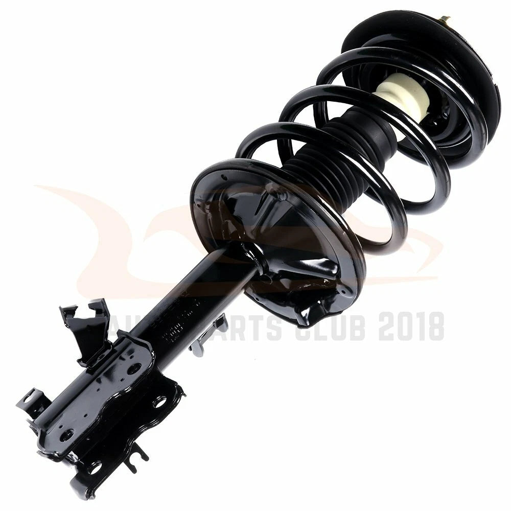 Front strut shocks and tie rod kit for Nissan Quest (2004-2009)