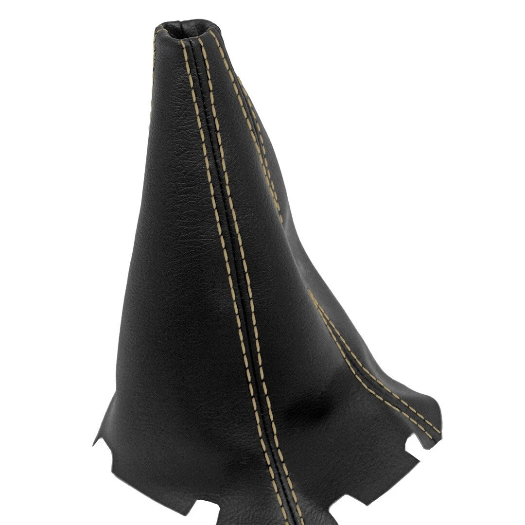 Manual Shift Boot Cover for Subaru Legacy (1995–1999) Beige Stitch