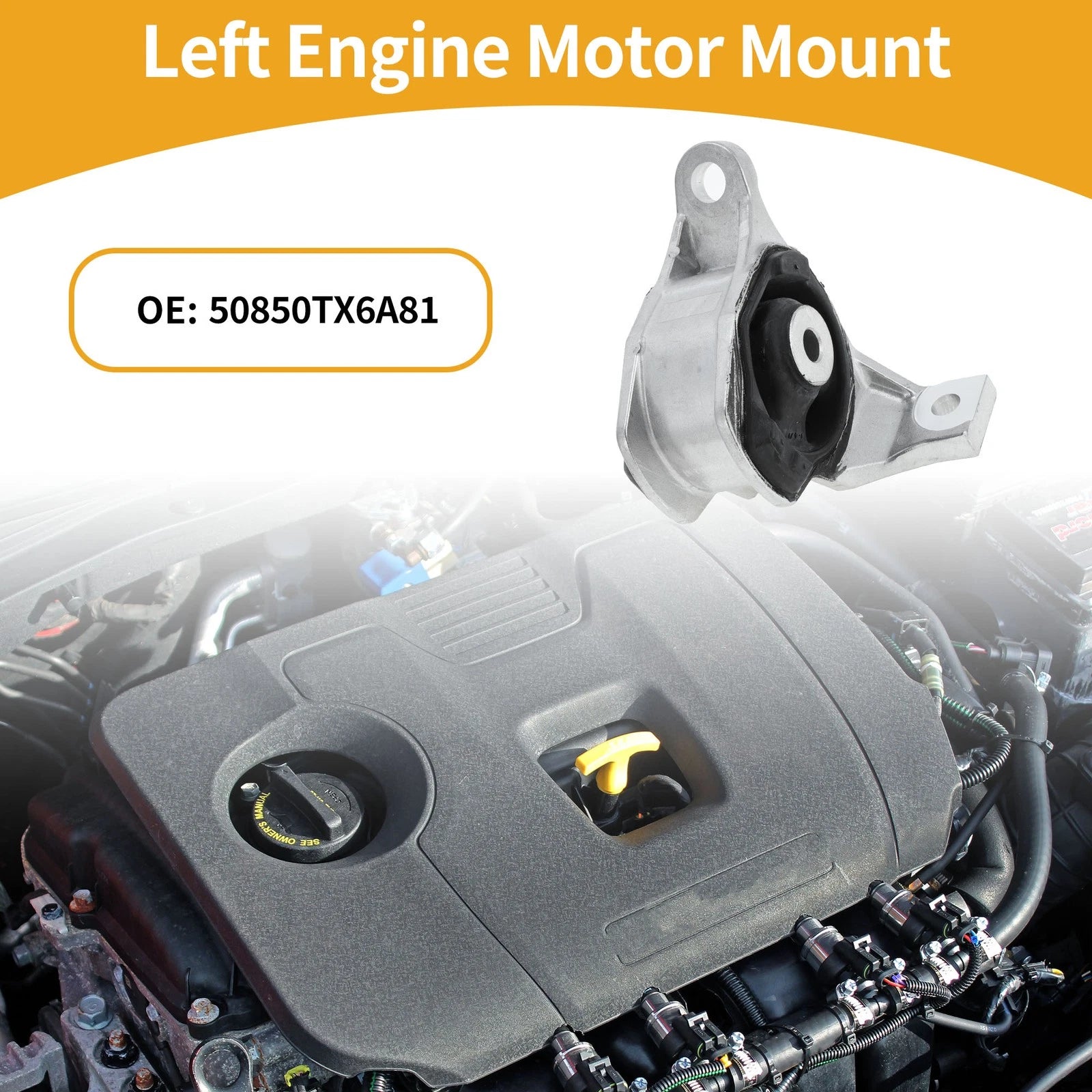 Engine Motor Left Mount for Honda Civic FB3 (2011–2014) 2.0L