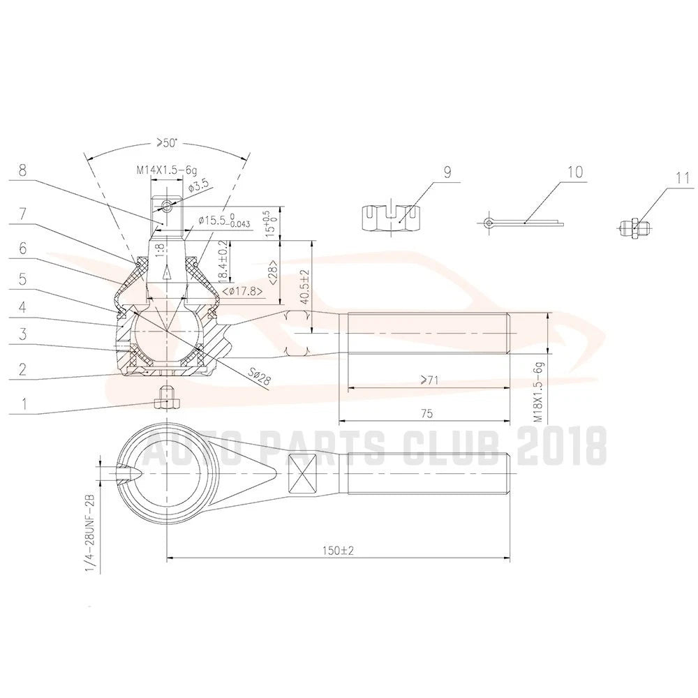 14pcs Control Arms Kit for Lincoln Navigator