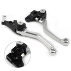 CNC Silver Pivot Brake Clutch Levers for Honda XR250 XR400 (1995-2007)