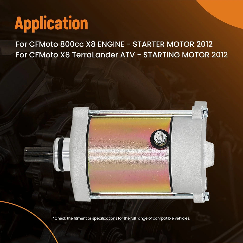 12V PMDD Starter Motor for CFMoto 800 1000 ATV UTV (2012–2019) 0800-091000
