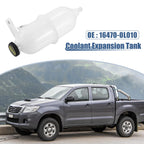 Coolant Radiator Reservoir Tank with Cap for Toyota Hilux Vigo (2005–2015)