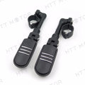 Adjustable Foot Peg for Triumph Rocket & Yamaha (1.5", Black)