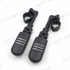 Adjustable Foot Peg for Triumph Rocket & Yamaha (1.5", Black)