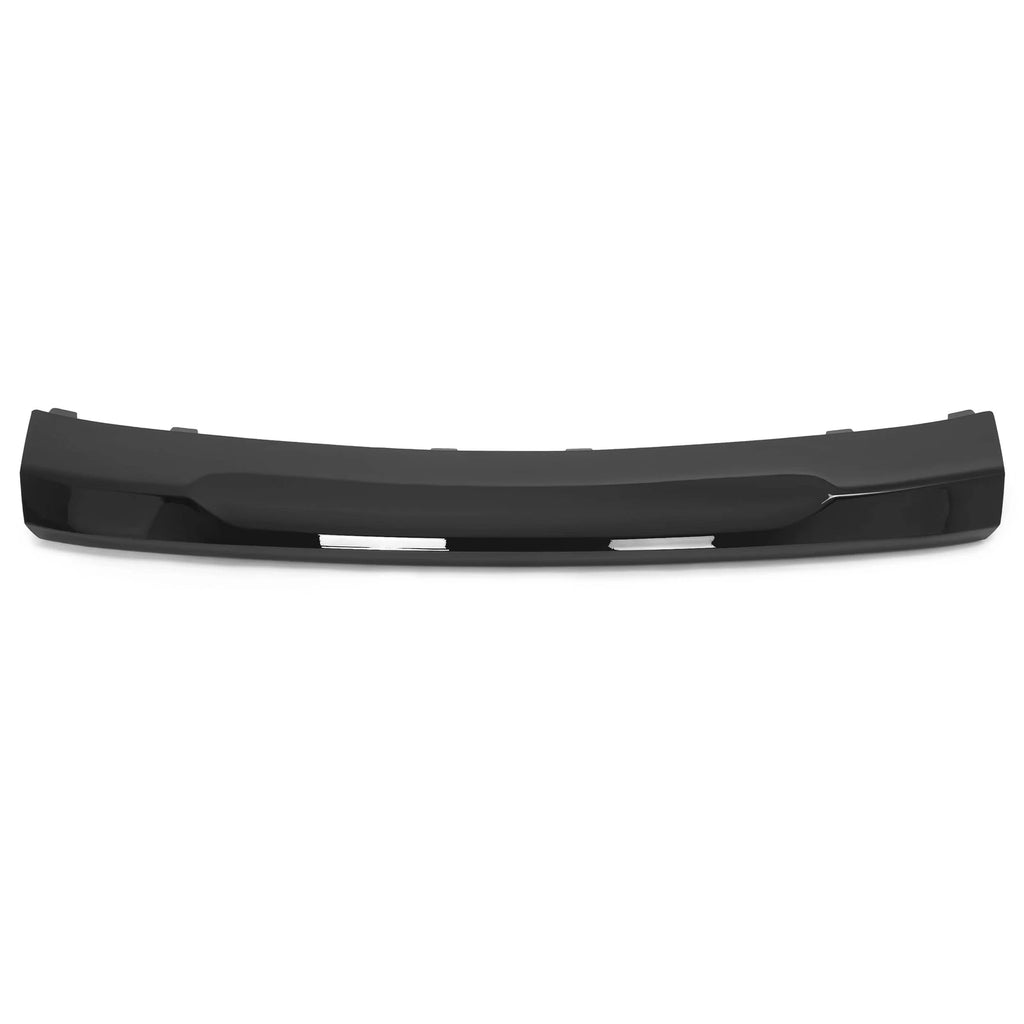Gloss Black Steel Front Bumper Lower Panel Trim for GMC Yukon XL (2021–2024)
