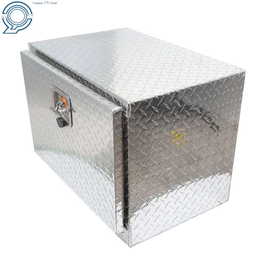Aluminum Truck Bed Tool Box for Trailer Storage (24" x 17" x 18")