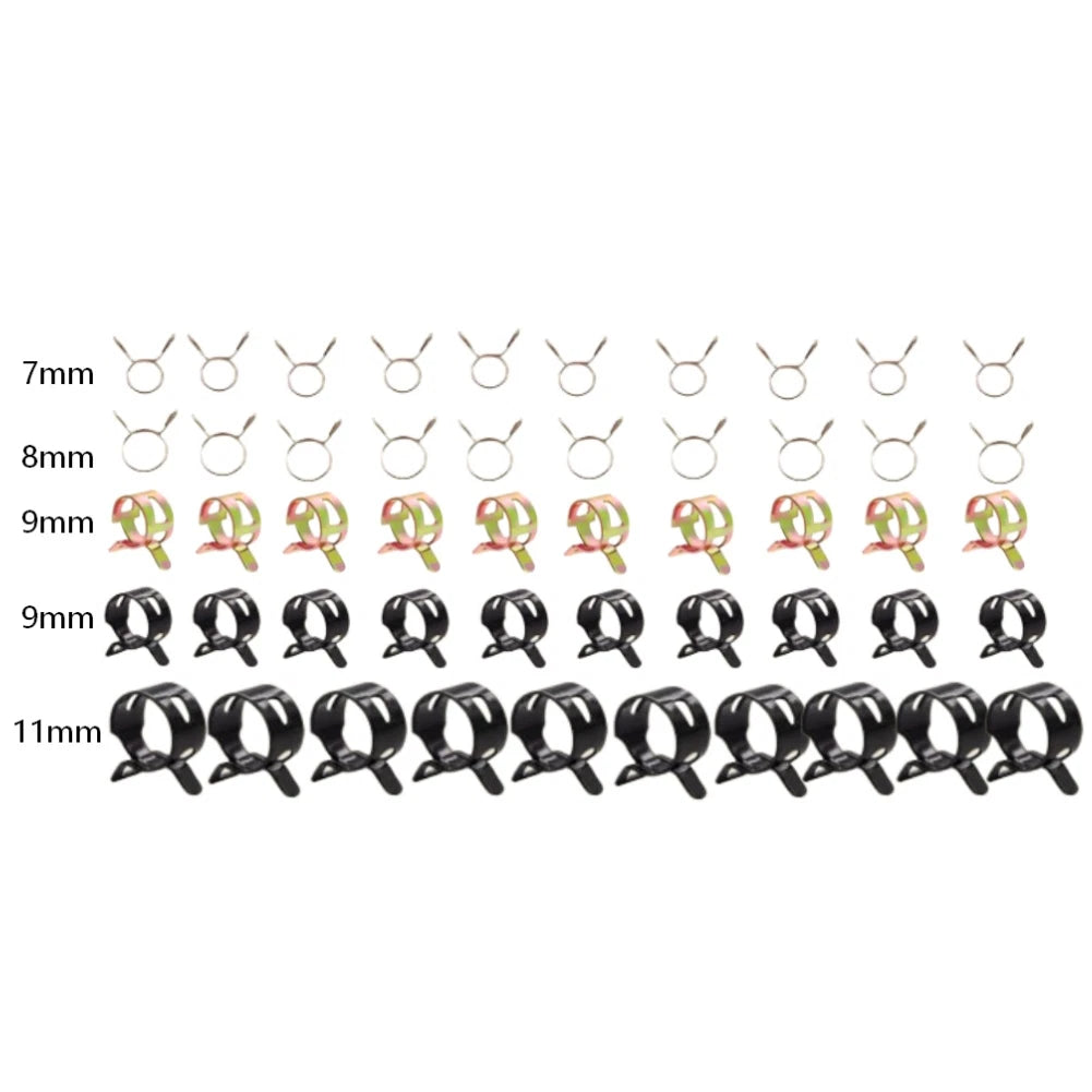 Fuel Hose Set of 5 Sizes for (1M Length, 3.5mm-8mm)
