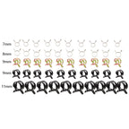 Fuel Hose Set of 5 Sizes for (1M Length, 3.5mm-8mm)