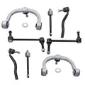 Set of 8 Control Arm Ball Joints & Outer Tie Rod Links for Mercedes Benz ML500 (2006–2007)
