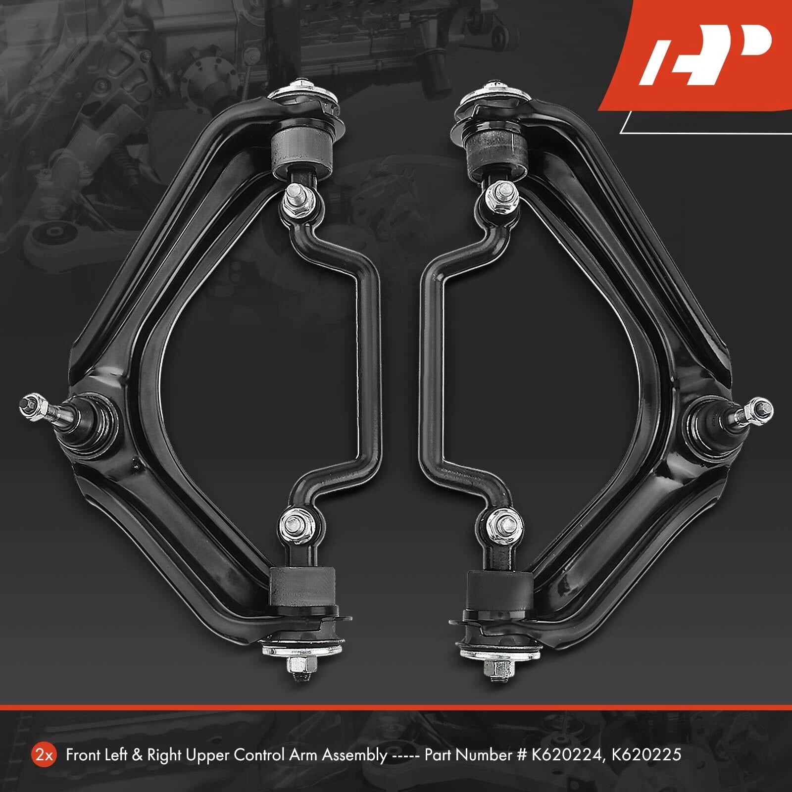 2X Front Control Arm with Ball Joint for Ford Explorer (2002-2005)