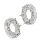 2x 1 in Wheel Spacer 5x5 87.1mm 1/2x20 for 2012-2013 2015-2017 Jeep Wrangler