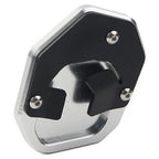 Silver Kickstand Enlarger Plate for YAMAHA Tenere 700 (2019)