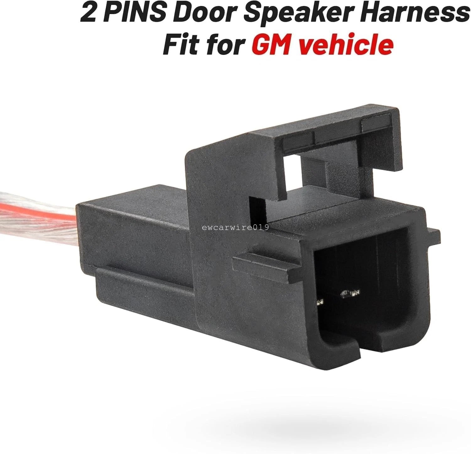 Set of 4 Door Speaker Cable Connectors for Chevy Silverado 1500 (1999–2014)