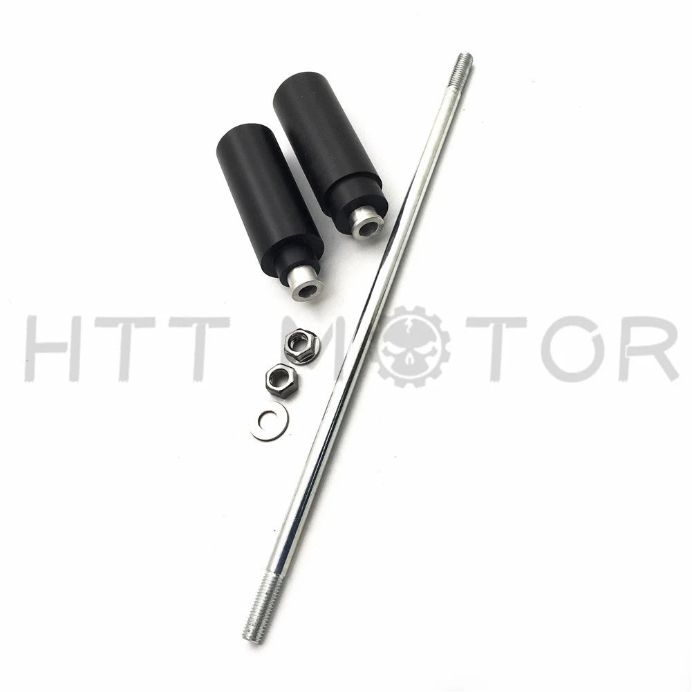 No Cut Black Frame Slider for Suzuki SV650 SV1000 DL650 DL1000 (All Years)