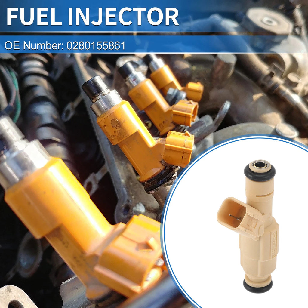 1 Pc Fuel Injector No.0280155861 for Ford Explorer (1999–2001)