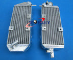 Aluminum Radiator & Black Hose for Suzuki RM125 1992-1995 ()