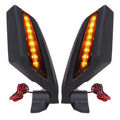 Racing Side View Mirrors with LED for Can Am Maverick X3 Max Turbo (2017–2024)