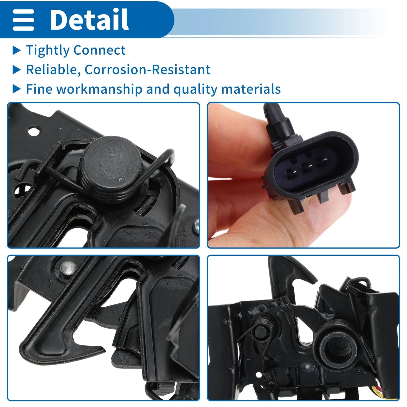 Hood Latch Assembly for Chevrolet Suburban (2015–2018) No. 84355610/84065955