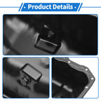 1 Pc Engine Oil Pan No.PE0710400A for Mazda 3 (2012–2013) 2.0L 2.5L 2.3L