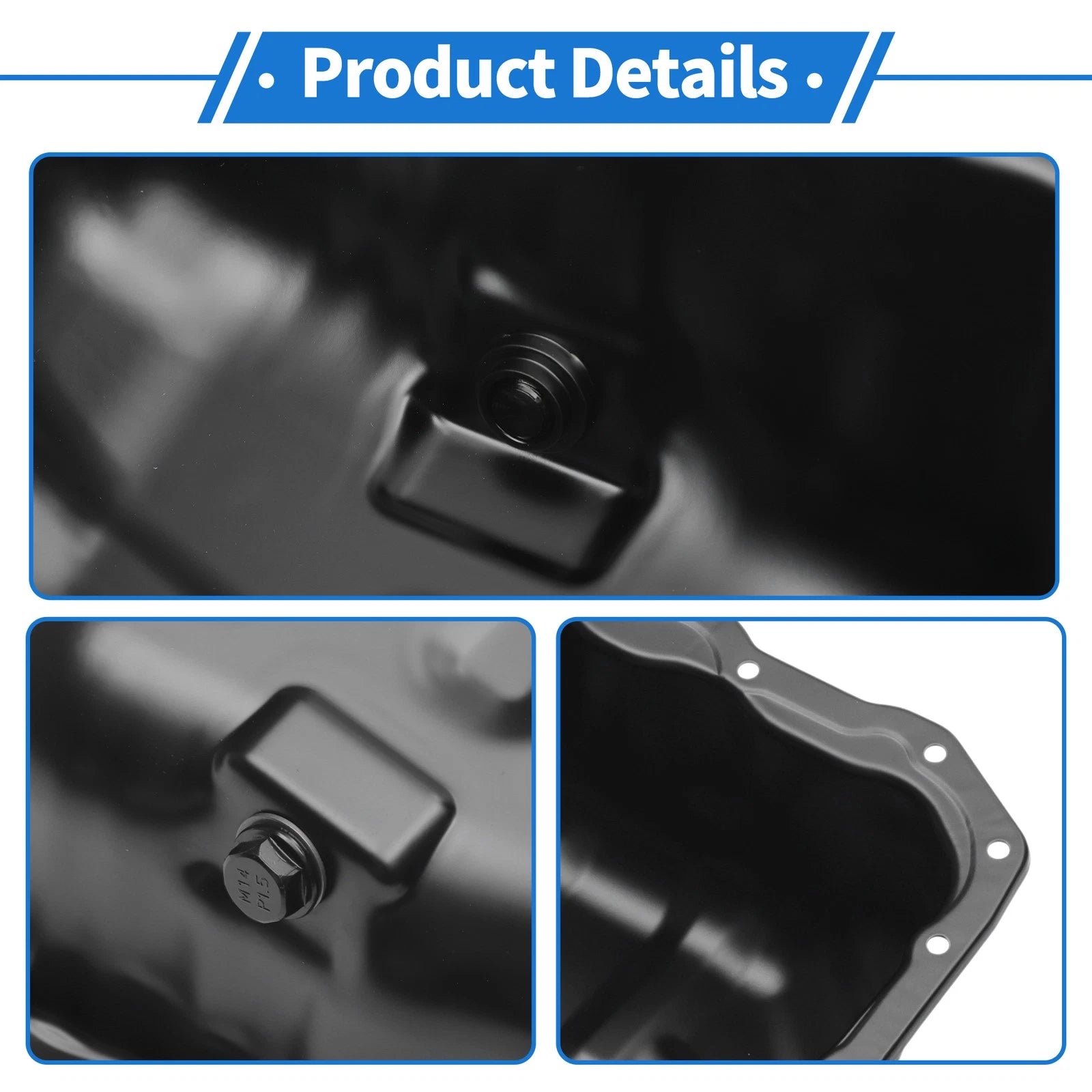 1 Pc Engine Oil Pan No.PE0710400A for Mazda 3 (2012–2013) 2.0L 2.5L 2.3L