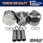 D850 Overhaul Rebuild Kit for Kubota B1500 B1550HST B6200 B6200D B6200E (1990–2000)
