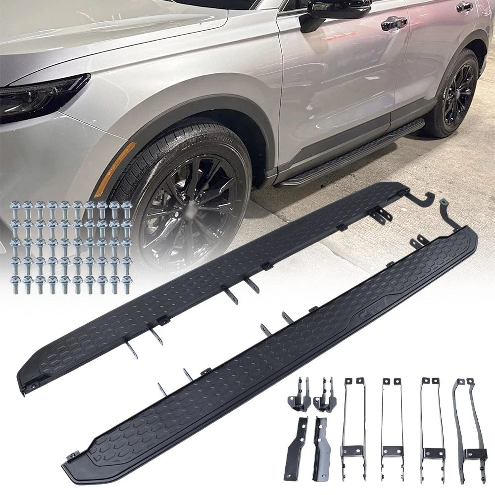 2Pcs Running Boards for Honda CR-V (2023–2026) Side Steps Nerf Bars Black