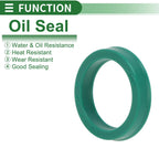 Set of 5 Oil Seal Rotary Shaft Seal 20x26x5mm for Various Models