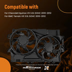 Radiator Cooling Fan Assembly for GMC Terrain (2010-2012)