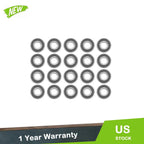Set of 20 Deep Groove Ball Bearings for Various Applications (20mm ID)
