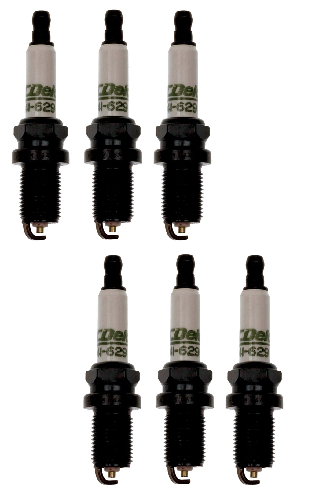 Set of 6 Spark Plugs for Toyota Nissan Mitsubishi Mazda Lexus Kia (6 Cyl)