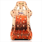 NRG FRP-302-BOBA Brown Sugar Boba Print Fixed Back Racing Seat for Universal