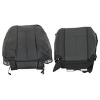 Leather Seat Cover Set for Ford Expedition (2007-2014) - Camel Black