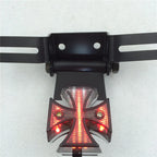 Maltese Cross Tail Light for Universal Motorcycle (Fits Most Models)