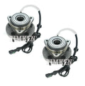 Set of 2 Front Wheel Bearing & Hub Kit for Ford Mazda 4WD (ABS)
