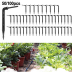 Drip Irrigation System 100 Pcs for Gardening