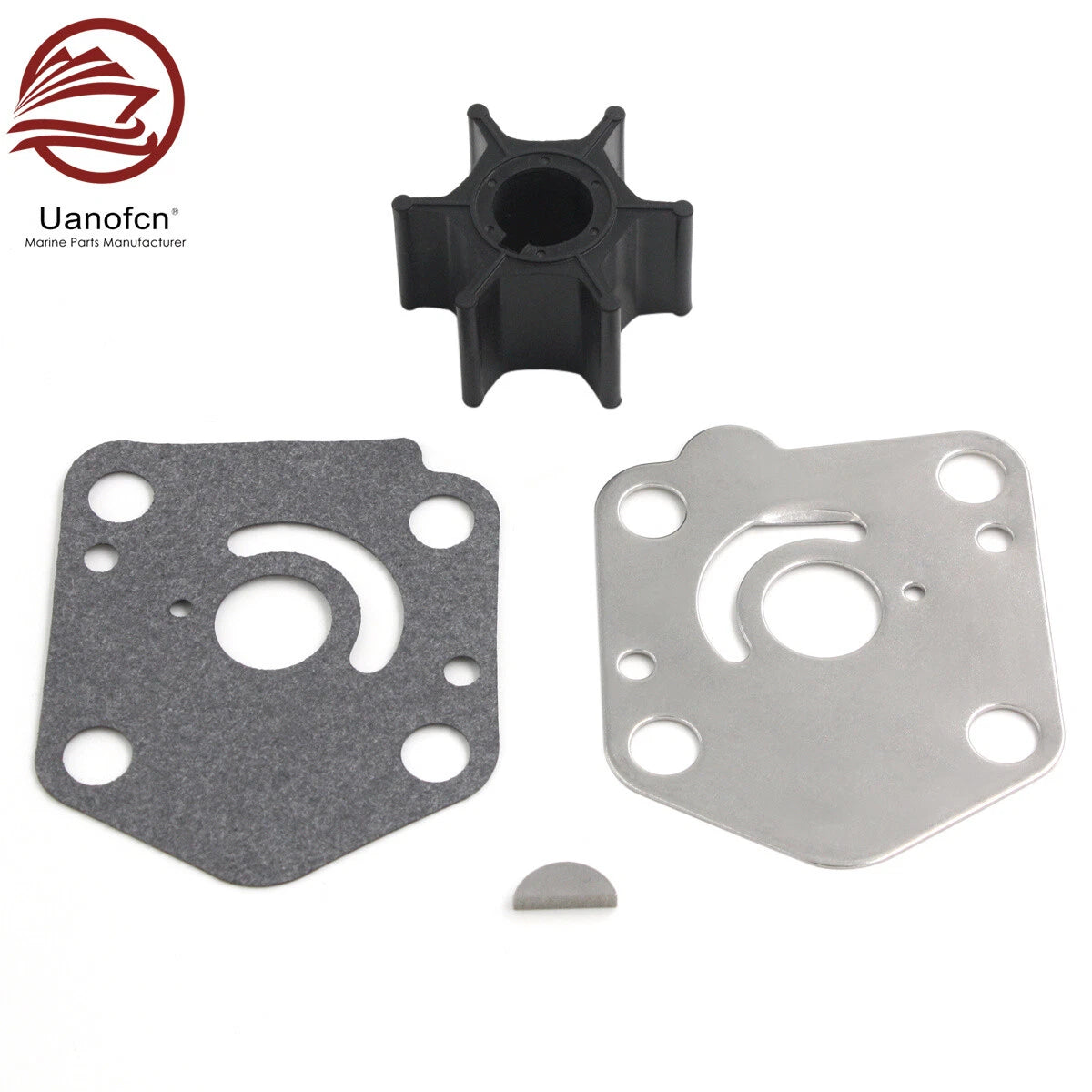 Water Pump Impeller Service Kit for Suzuki DF9.9/DF15/DT9.9/DT15 (1999–2023) 17400-93951