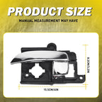 Interior Door Handle for Hyundai Elantra (2007–2010) Chrome