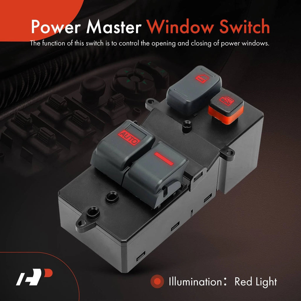 Front Left Power Window Switch for Honda Accord LX (2003-2004)