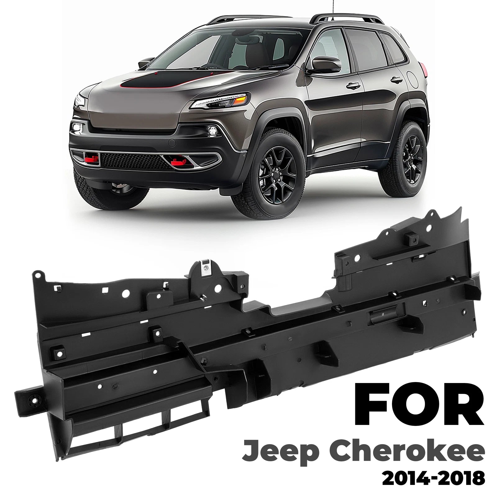 Upper Radiator Support Cover Seal Plate for Jeep Cherokee (2014–2018) #68203073AA