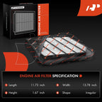 2X Engine Air Filter for Chevy Traverse (2009-2014) GMC Acadia Buick Enclave