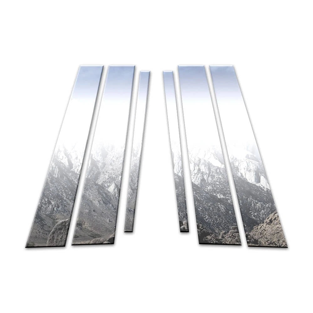 Diamond Grade 6pc Pillar Post Covers for 2010-2015 Mercedes E Class Wagon