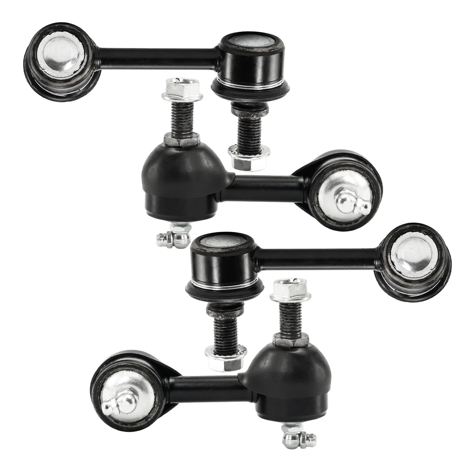 4PCS Front and Rear Suspension Control Arms for Honda Civic (2006–2011)