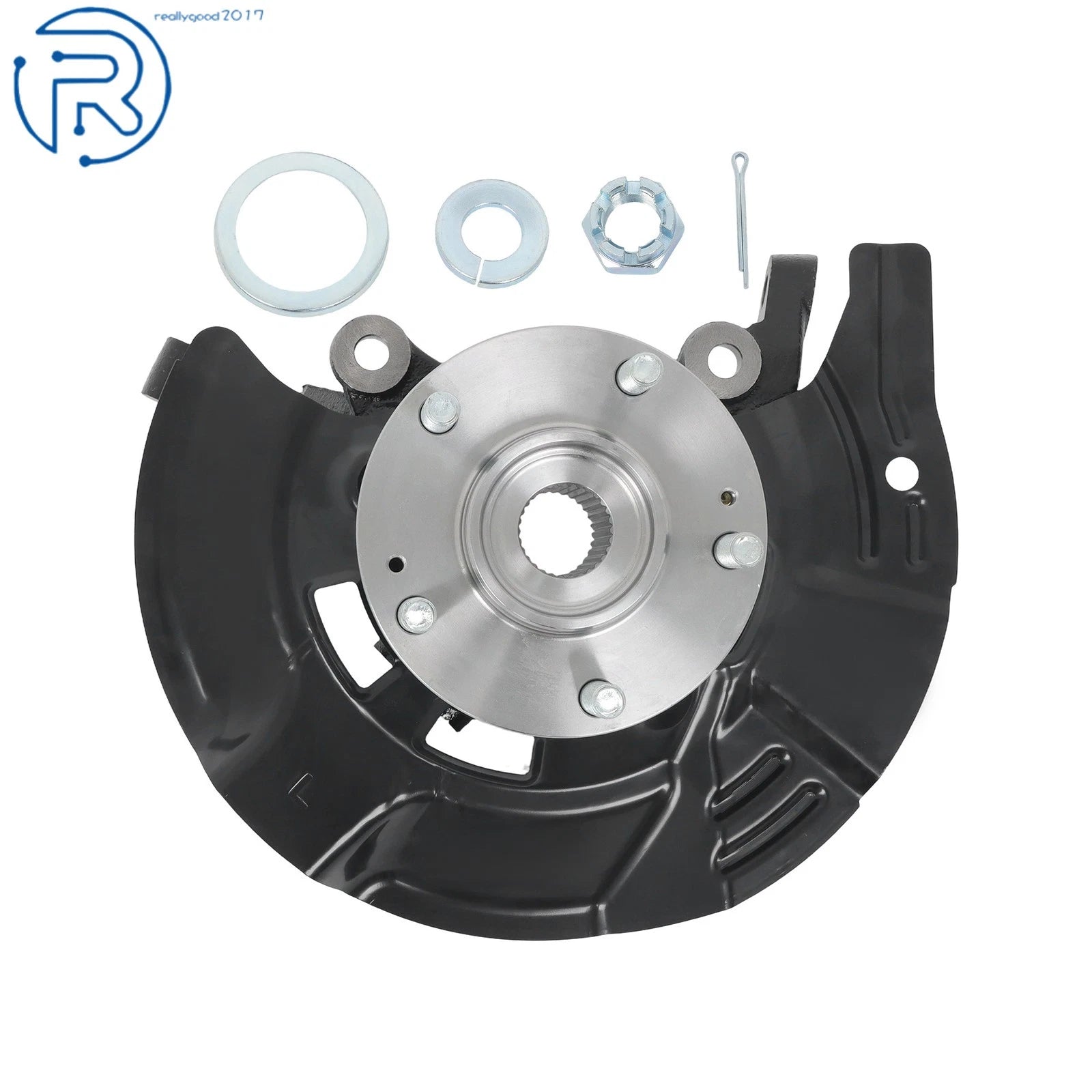 Front Left Steering Knuckle & Wheel Hub Bearing 698-455 for Hyundai Sonata (2011)