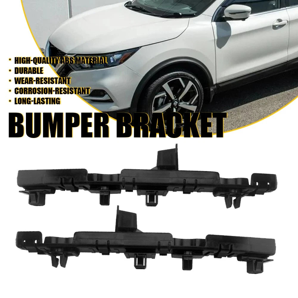 2X Front Bumper Bracket Retainer Support for Nissan Rogue Sport (2017–2019)