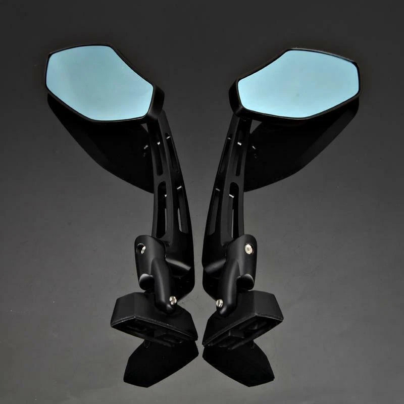 2X Adjustable Rearview Side Racing Mirrors for Suzuki SV650S SV1000S (1999–2009)