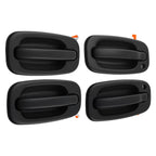 Black Plastic Door Handle Set for GMC Yukon (1999–2006) 4PC